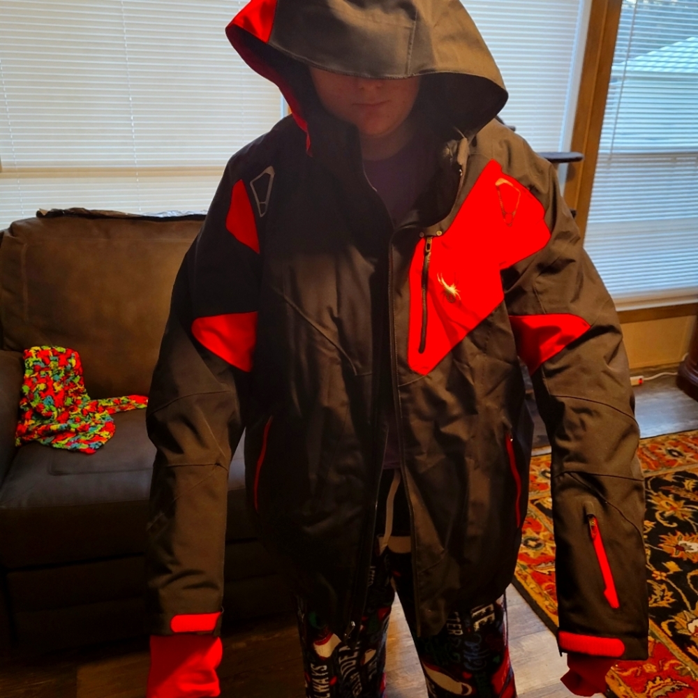 Spyder Snow Ski Jacket Mens